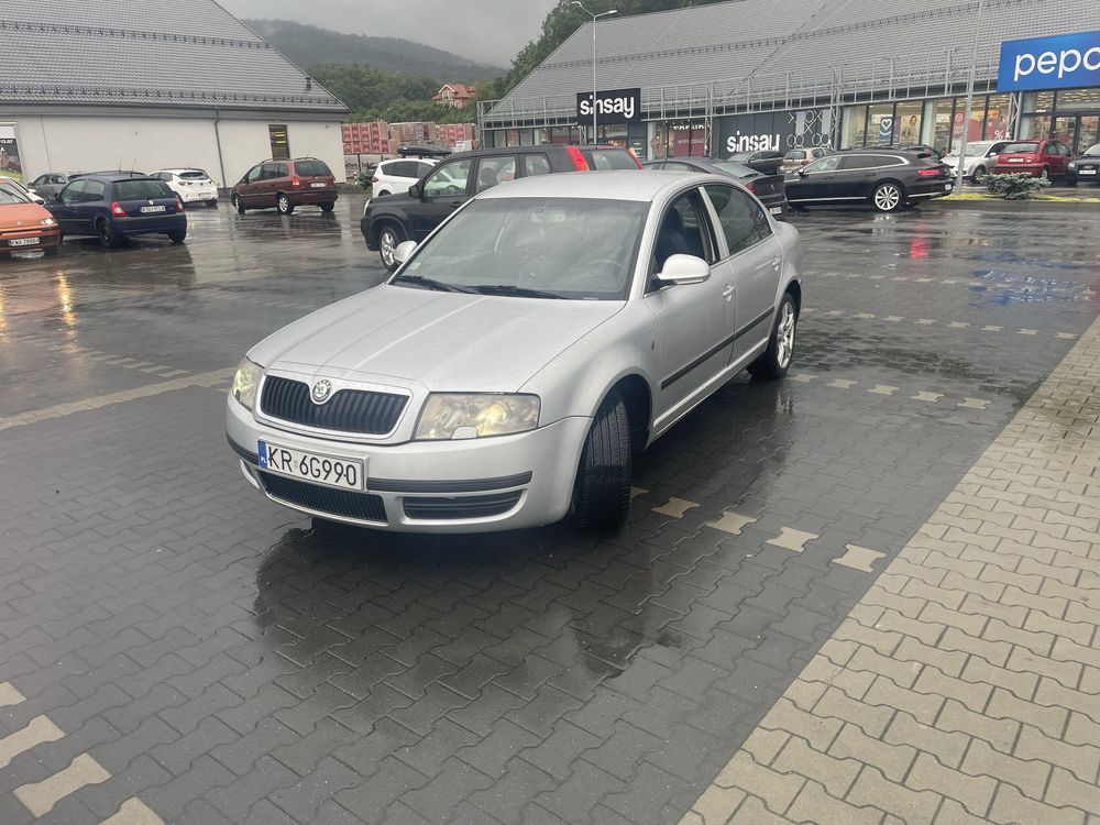 Skoda superb 1.9 tdi klimatronik 4xszyby 215000 km zamiana