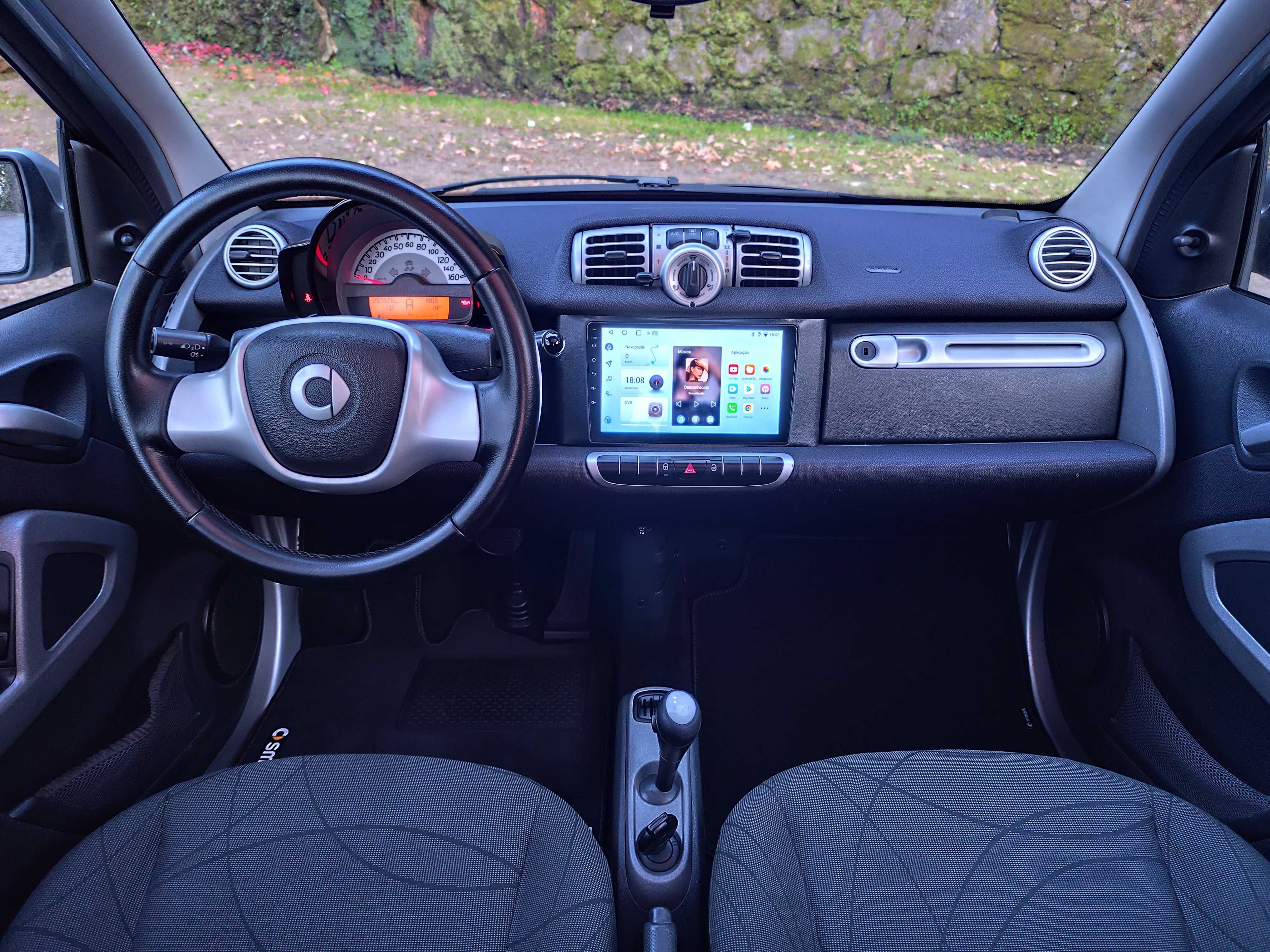 Smart ForTwo 1.0 MHD - Está como novo! - GPS Pro - Rádio Android 9"