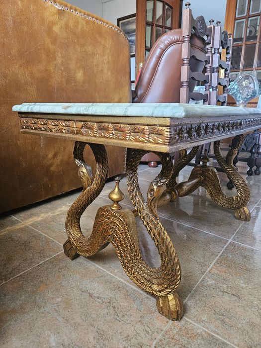 Mesa de Centro Mármore Vintage