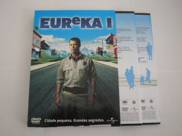 Eureka série 1 - 4 discos - 12 episódios