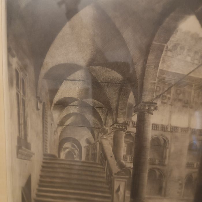 Kraków miedzioryt