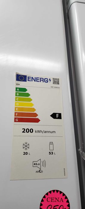 JANKI, ul. WSPÓLNA 6 Lodówka 85cm z oddzielnym zamrażalnikiem HIT