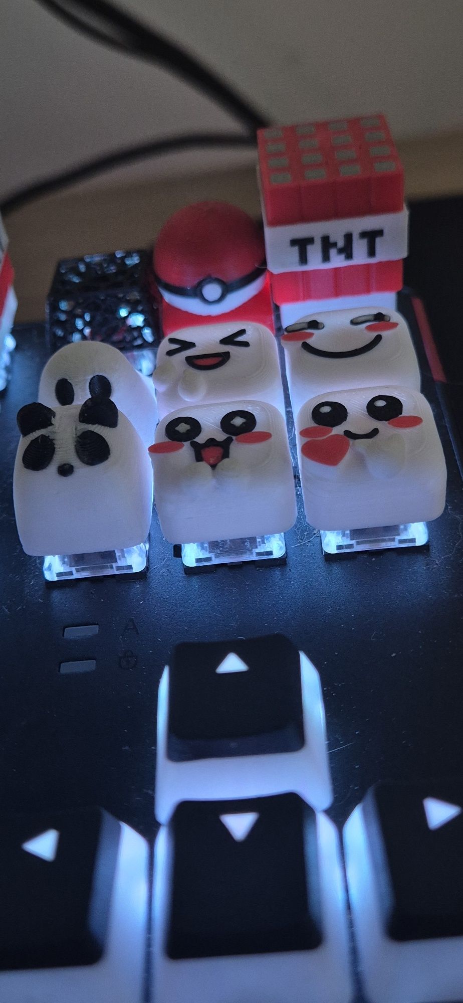 Przycisk do klawiatury loveUwU keycap minka custom klawiatura key cap