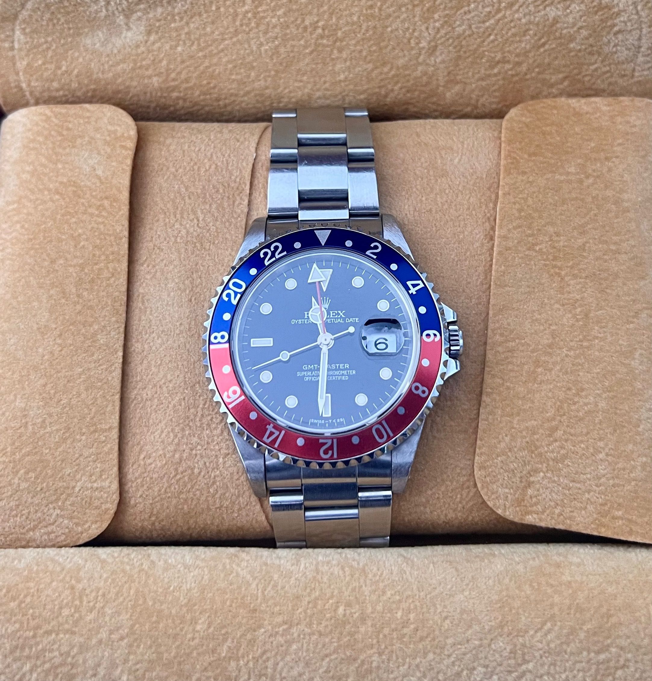 ROLEX GMT-MASTER 16700 c/ Documentos e Certificado