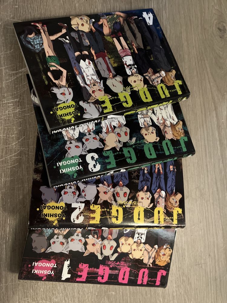 Judge manga tomy 1-4 (4 szt)