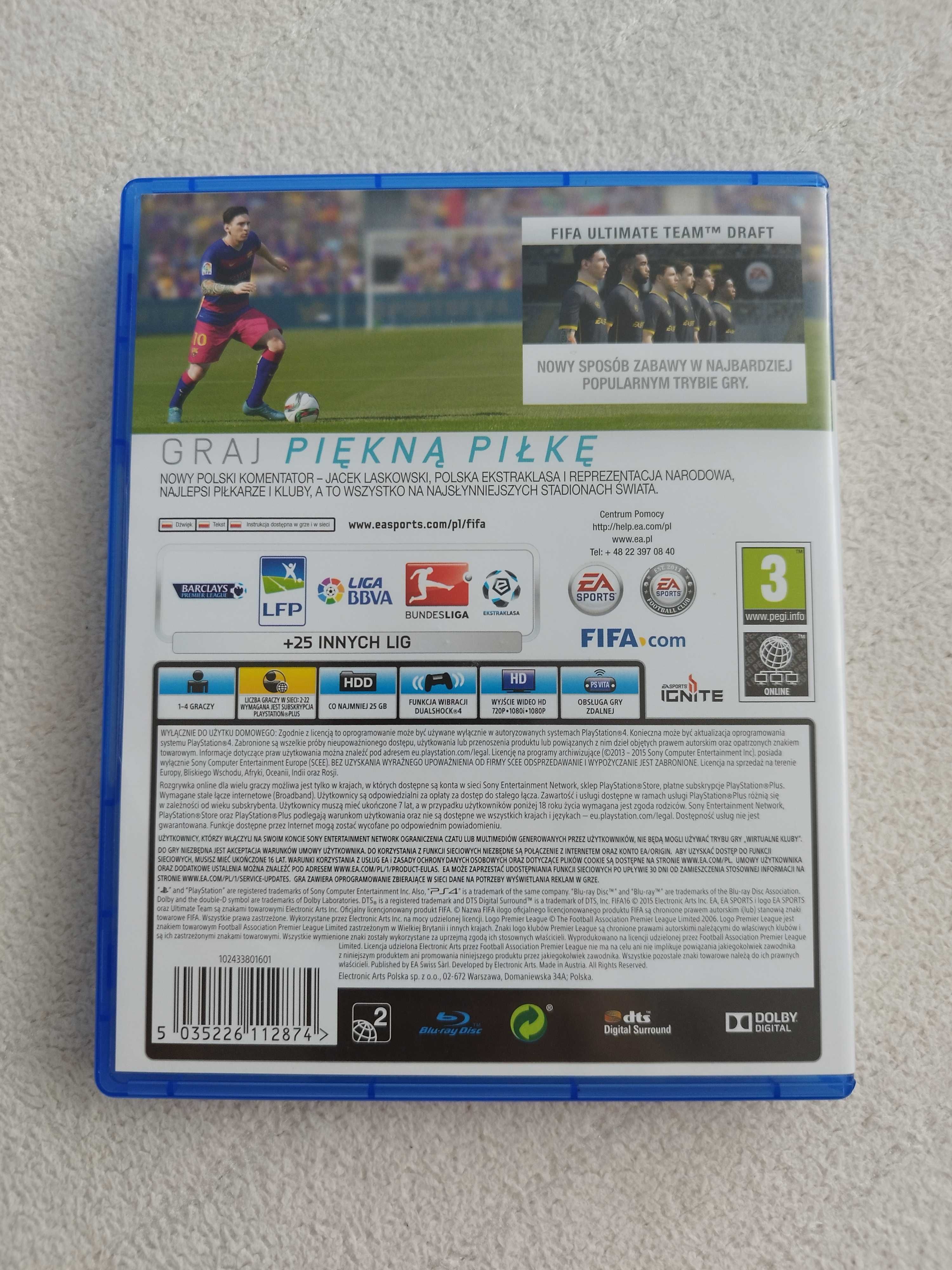 FIFA 16 Playstation 4