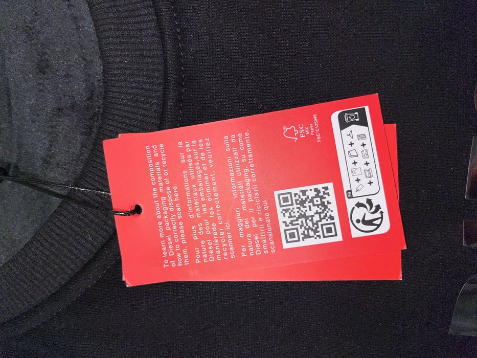 Sweat diesel novo com etiquetas