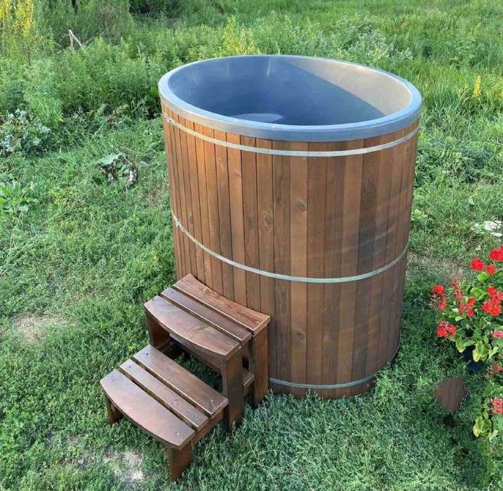 Виробники чанів джакузі. Мобільний чан Басейн Купіль на дрова
