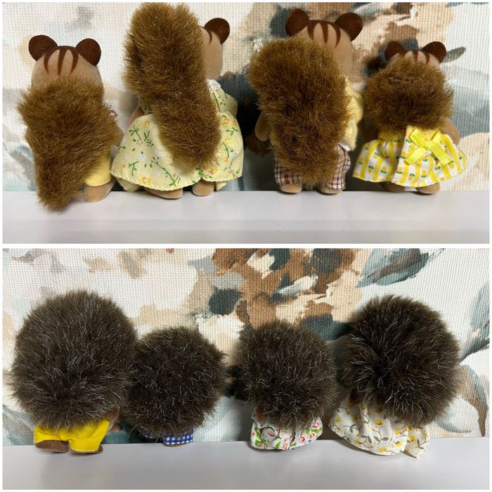 Sylvanian families семья белочек ежиков family silvanian сімʼя їжачки