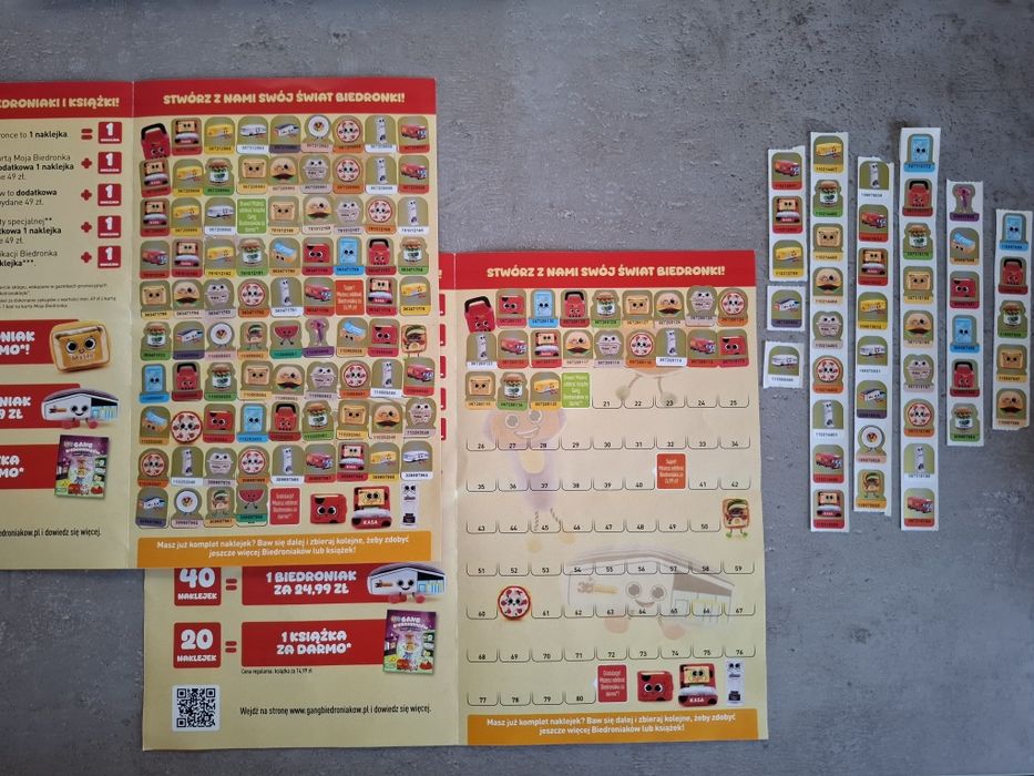 Naklejki Biedroniaki Biedronka