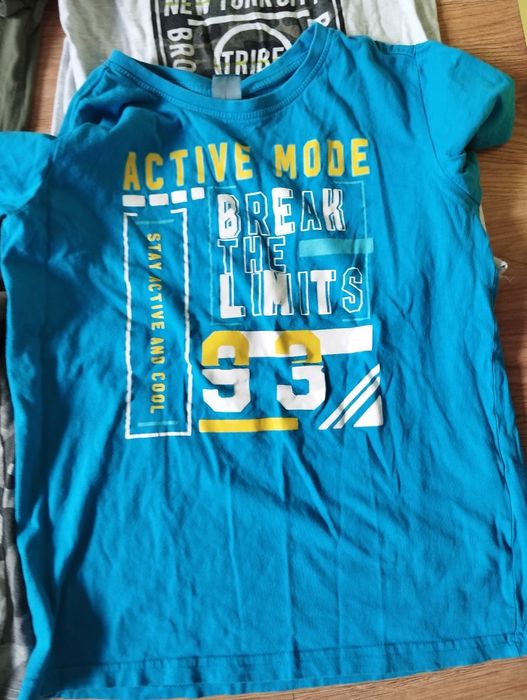 Zestaw 10 koszulek, t-shirt dla chłopca 146/152