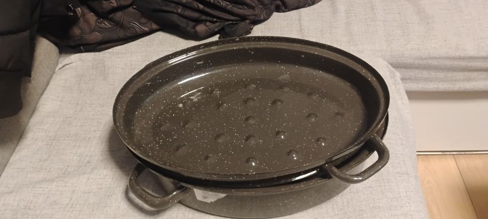 Brytfanka emaliowana 34 cm