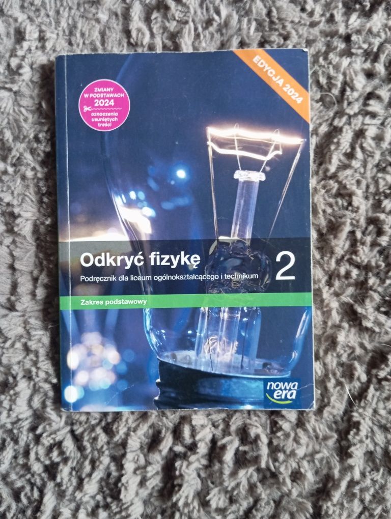 Odkryć Fizykę Klasa 2 Zakres podstawowy Nowa Era