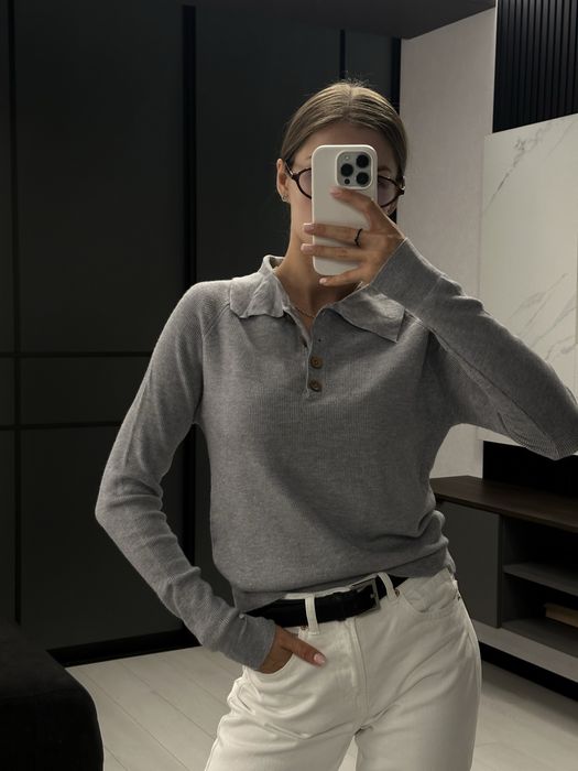 Светр жіночий, поло з рукавом, жіноча кофта