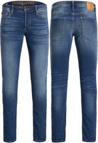 Męskie spodnie dżinsowe  jeansowe JACK & JONES rozmiar 32/32