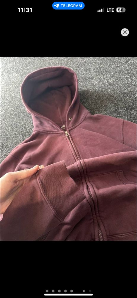 Зип худи zip hoodie boxy fit