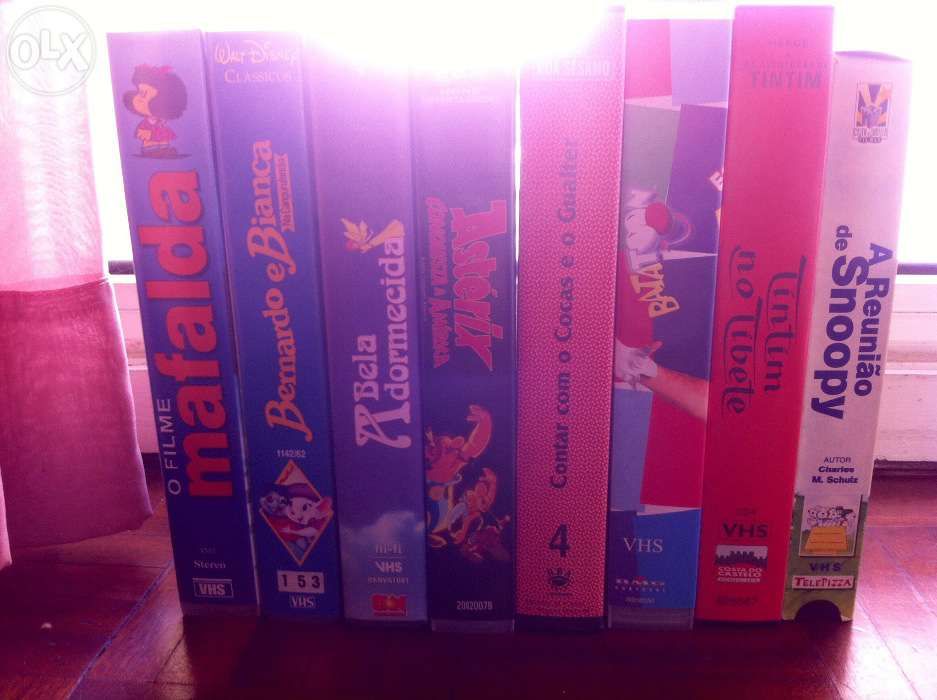 Filmes infantis VHS