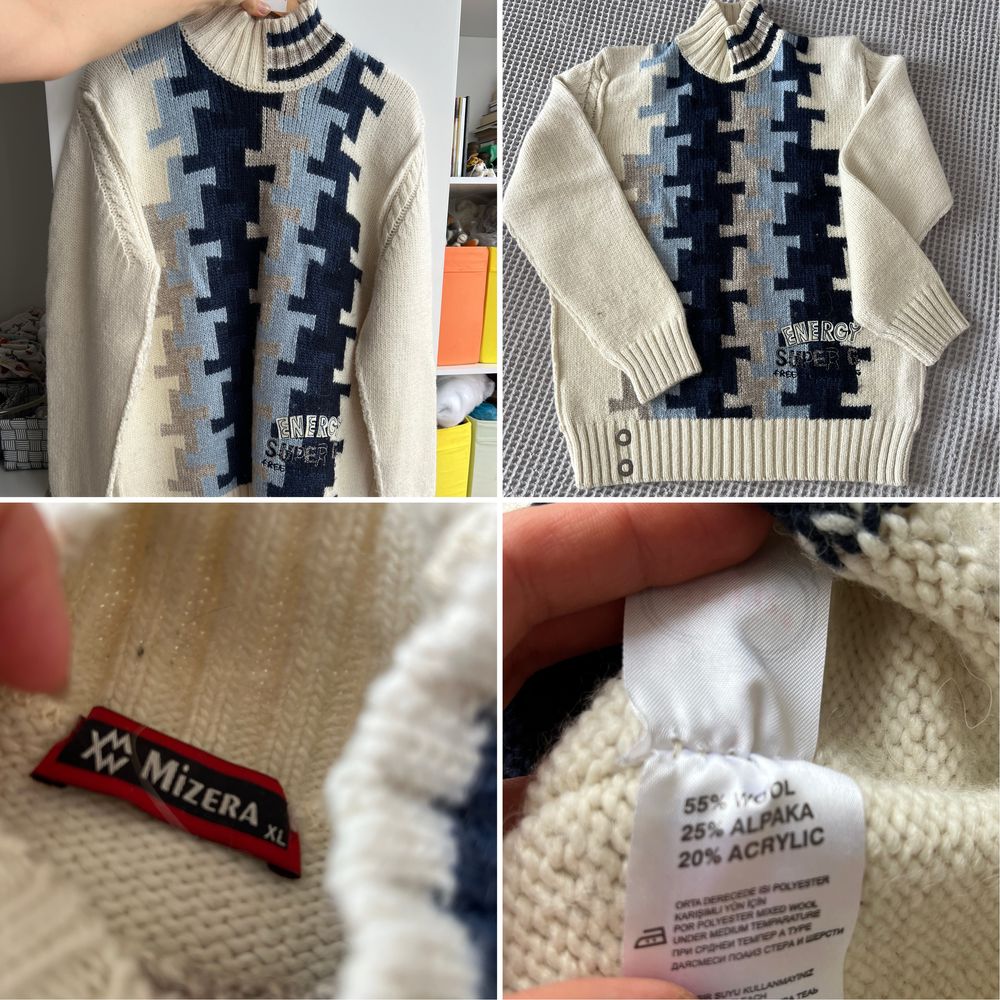 Теплі чоловічі светри L,XL