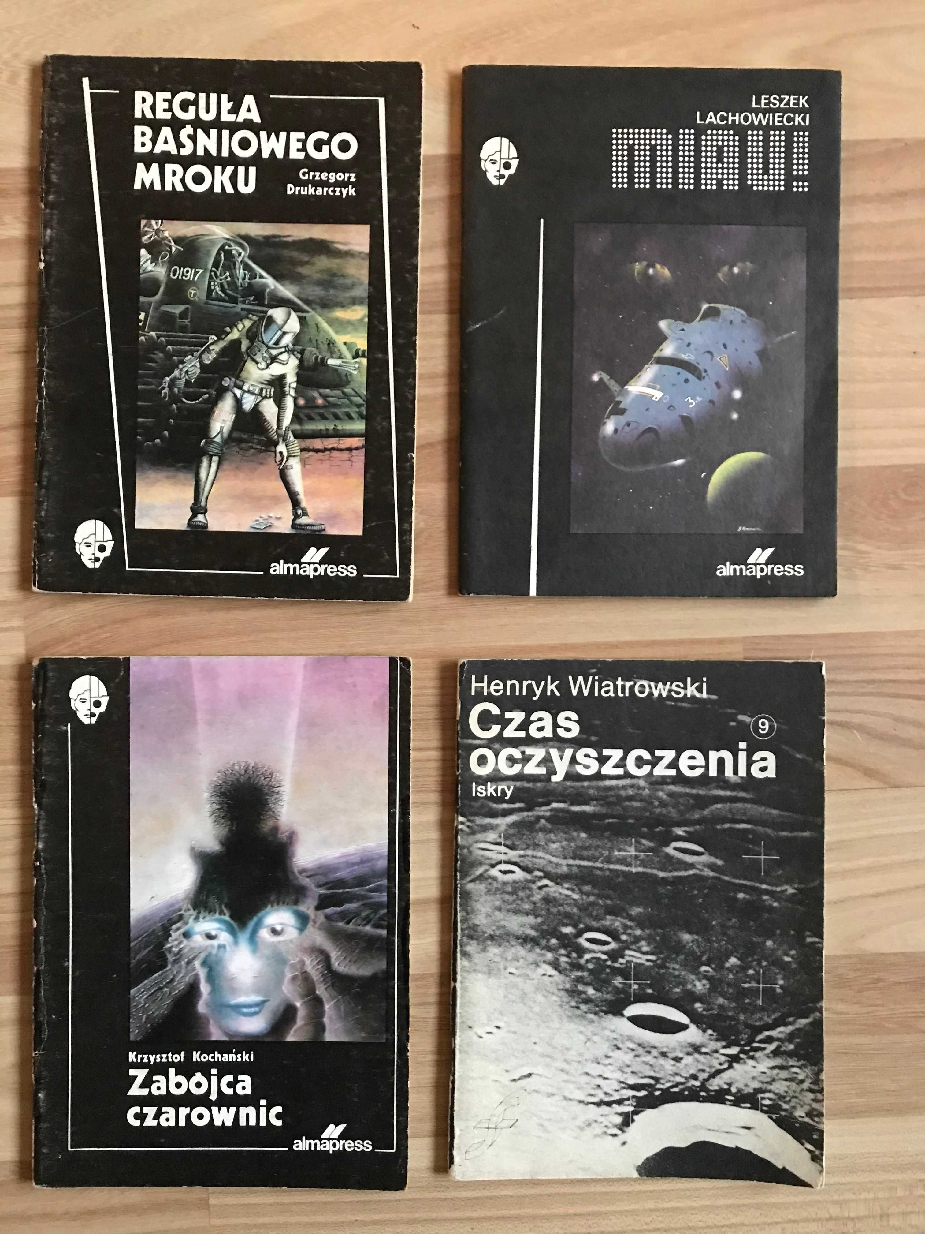 Polska Fantastyka PRL Biblioteczka Fantoma lmapress  Zeszyty Iskier x5