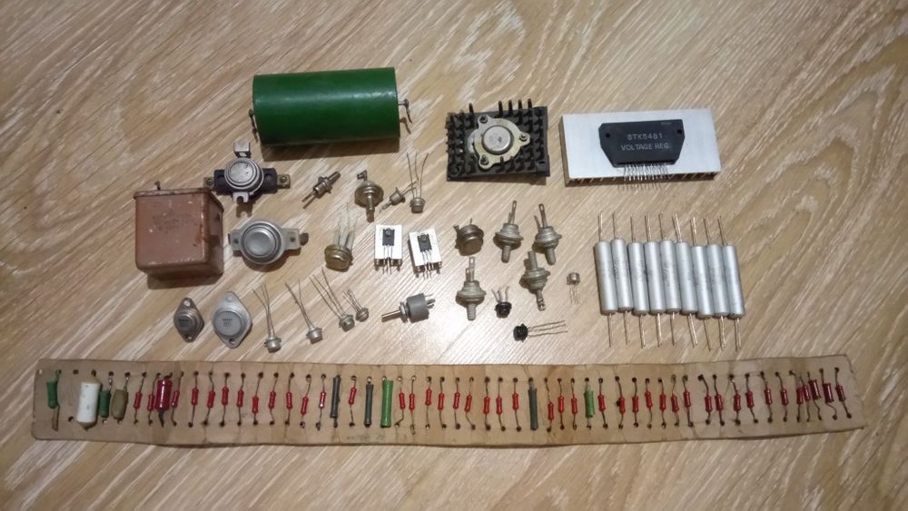 Резистор диод транзистор микросхема радиодетали конденсатор запчасти