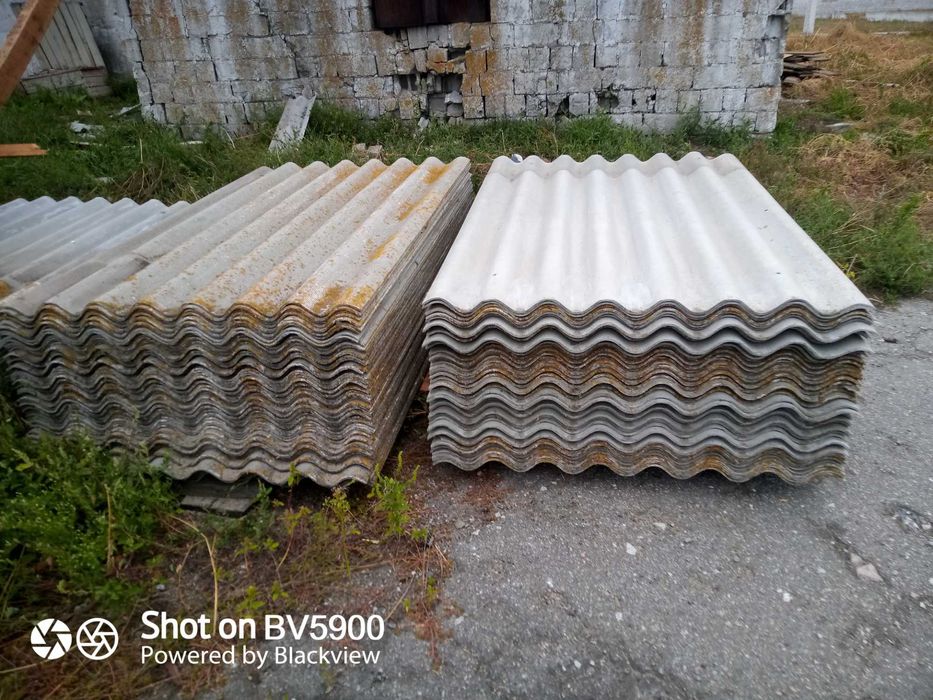 Шифер бу. хорошего качества 6, 8 волнволн