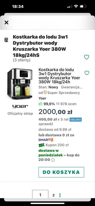 Kostkarka do lodu-nowa ,zapakowana w kartonie