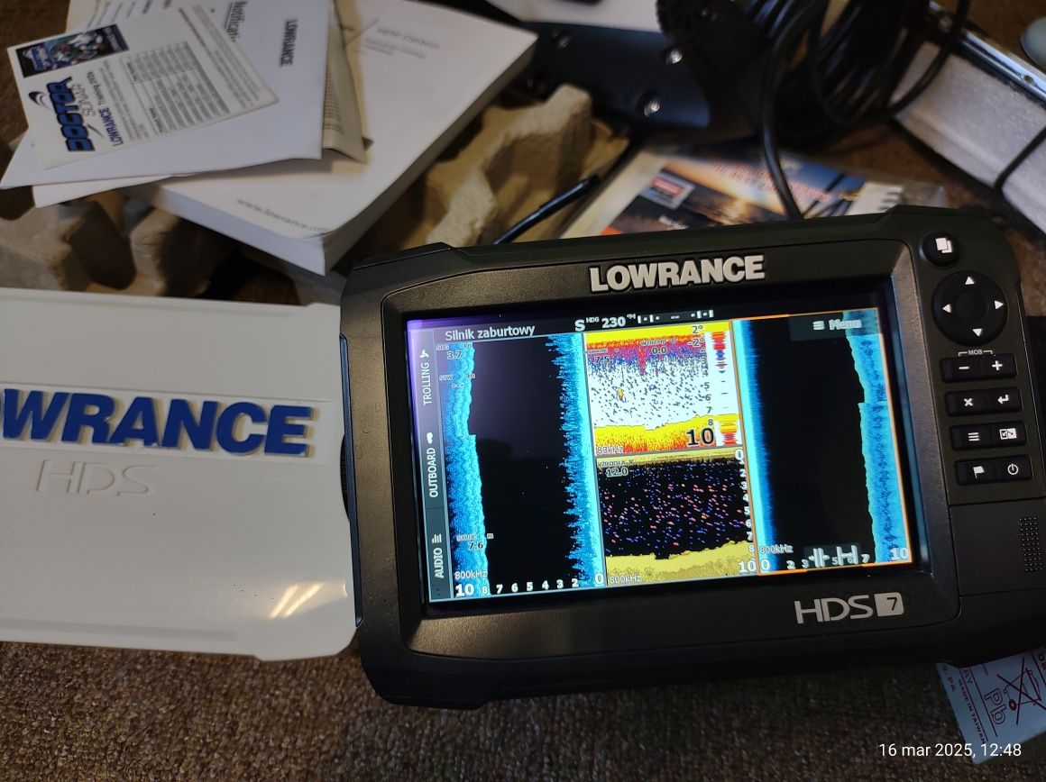 Lowrance HDS CARBON 7 echosonda + przetwornik 3w1 Activ Imagine
