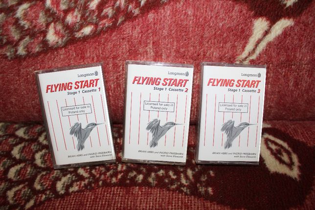 Longman Flying Start kasety 1 - 3 Stan BDB