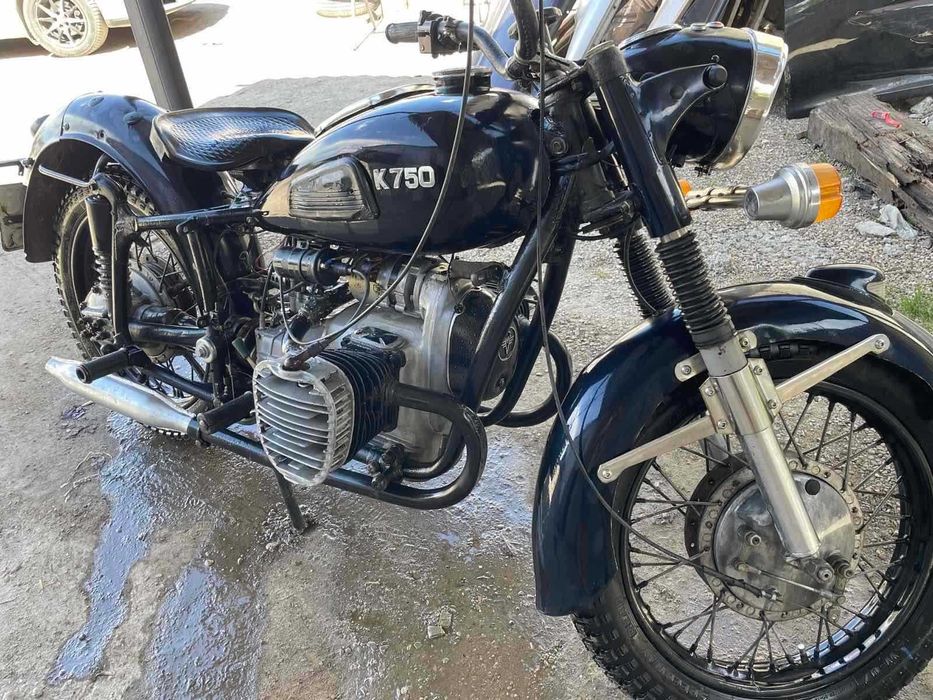 Продам К-750 МТ мотоцикл 1964р мотол в ідеальному стані маю дорученя
