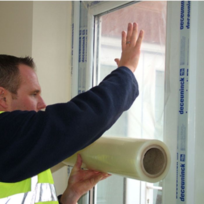 Самоклеюча прозора плівка для захисту вікон ТМ RULON, 12м2