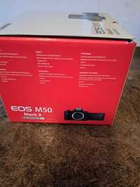 Aparat Canon EOS M50 MK2,Statyw Cullman Mundo,Lampa Elegato RingLight
