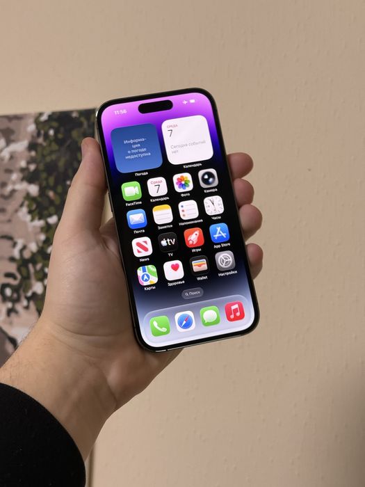 iPhone 14 Pro 256GB 95% акб Space Black айфон чорний 256гб