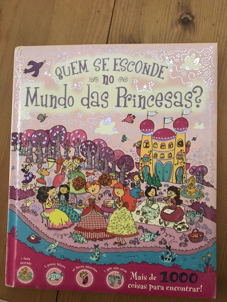 Quem de esconde no mundo das princesas