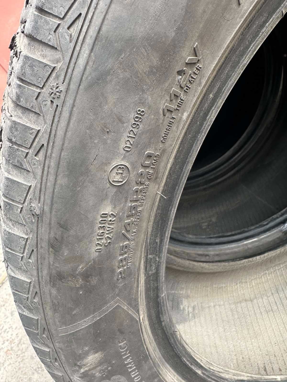 Резина 285\45 R20 Goodyear