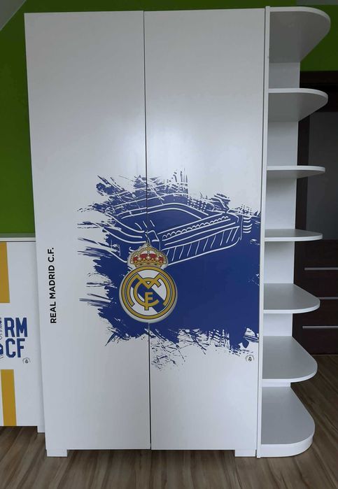 zestaw mebli dla chłopca Meblik Real Madrid