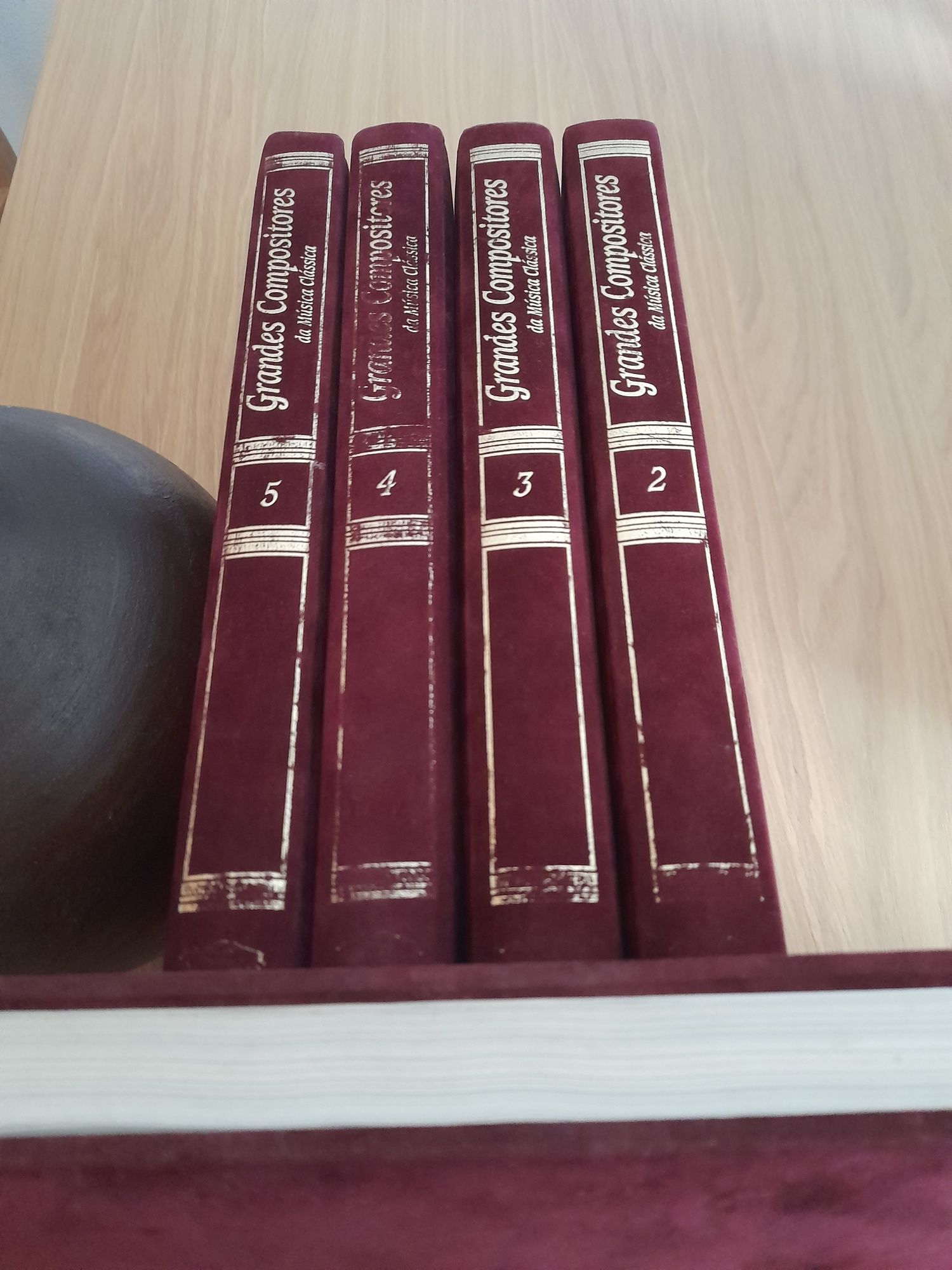 Coleção 5 livros Música Grandes Compositores -valor por todos