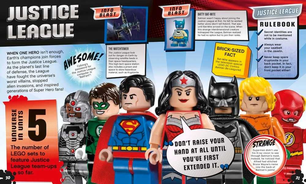 Книга LEGO DC Comics Super Heroes - The Awesome Guide (9781465460783)