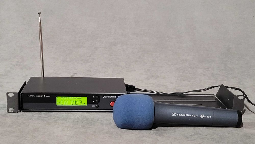 Zestaw bezprzewodowy Sennheiser ew 100.