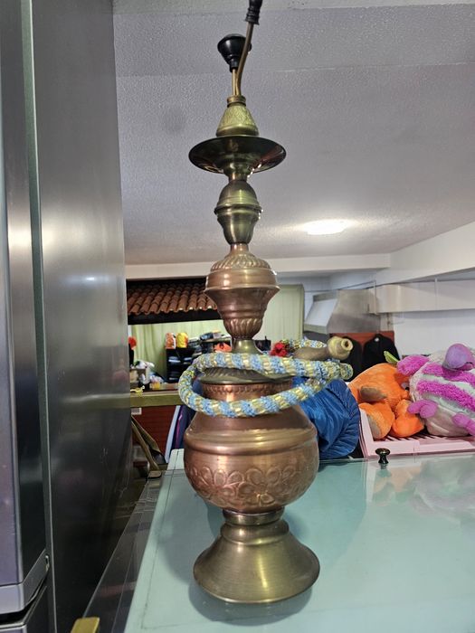 Vendo shisha em latão e cobre
