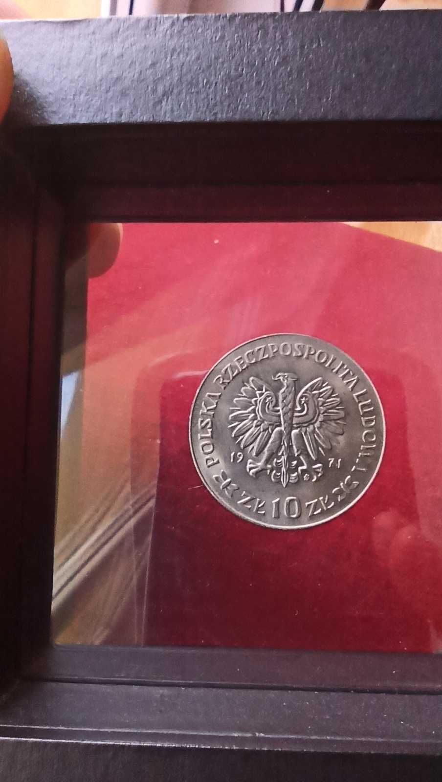 PRL, Moneta 10 złotych 50 Rocznica Powstania Śląskiego 1971 / Mennicza