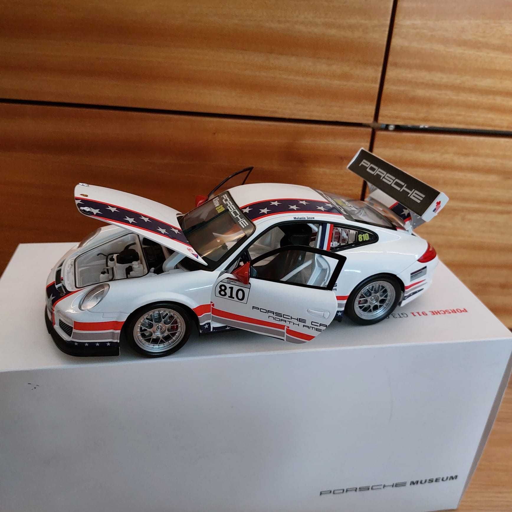 Porsche 911 997 GT3 CUP #810 "Porsche Museum" Welly 1:18