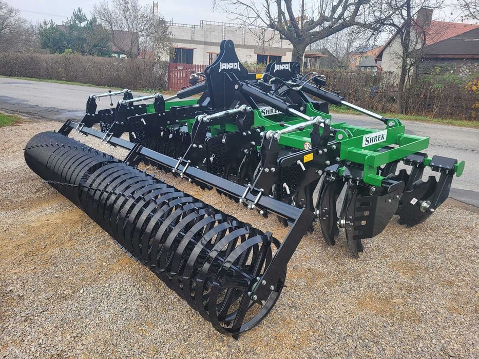 BRONA TALERZOWA JANPOL ciężka/ 4m/5m 4 siłowniki/ wał daszkowy fi600