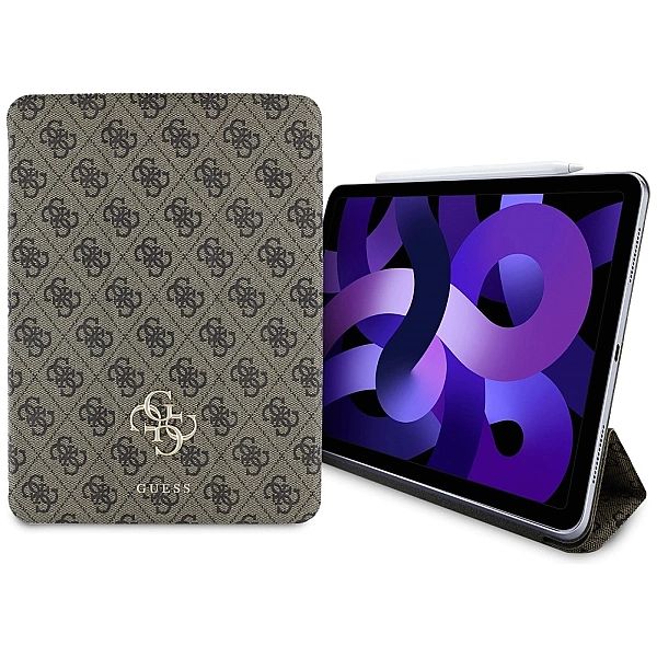 Etui Guess Magnetic 4G Big Logo na iPad Air 11" 2024 - brązowe