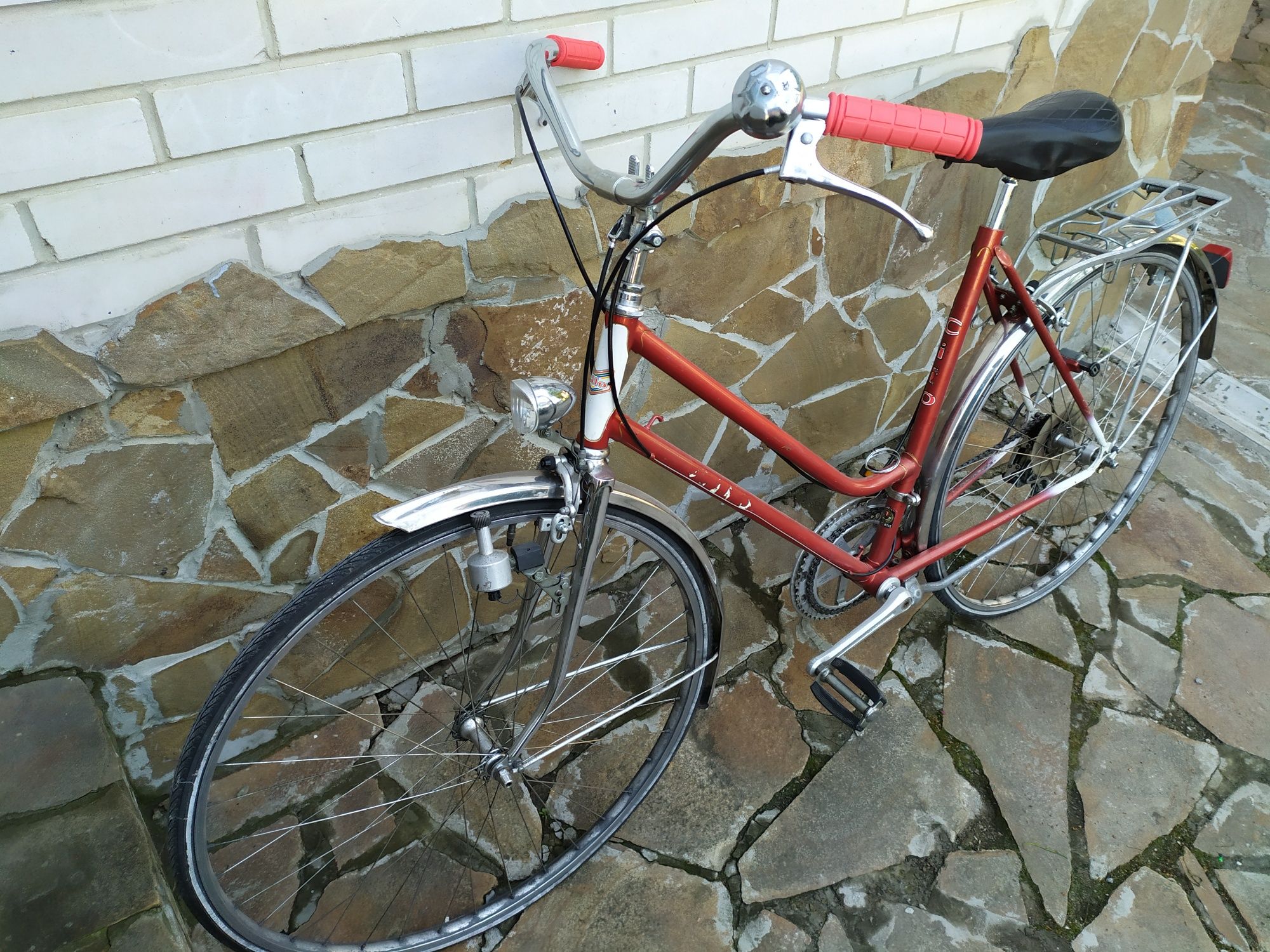 Велосипед ретро Cilo 1970-х років шоссейний 10 швидкостей Shimano