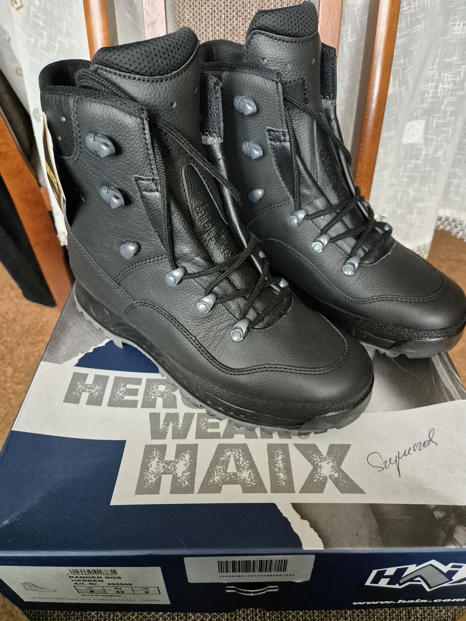 Buty trekkingowe górskie HAIX RANGER BGS Gore-Tex męskie rozmiar 42