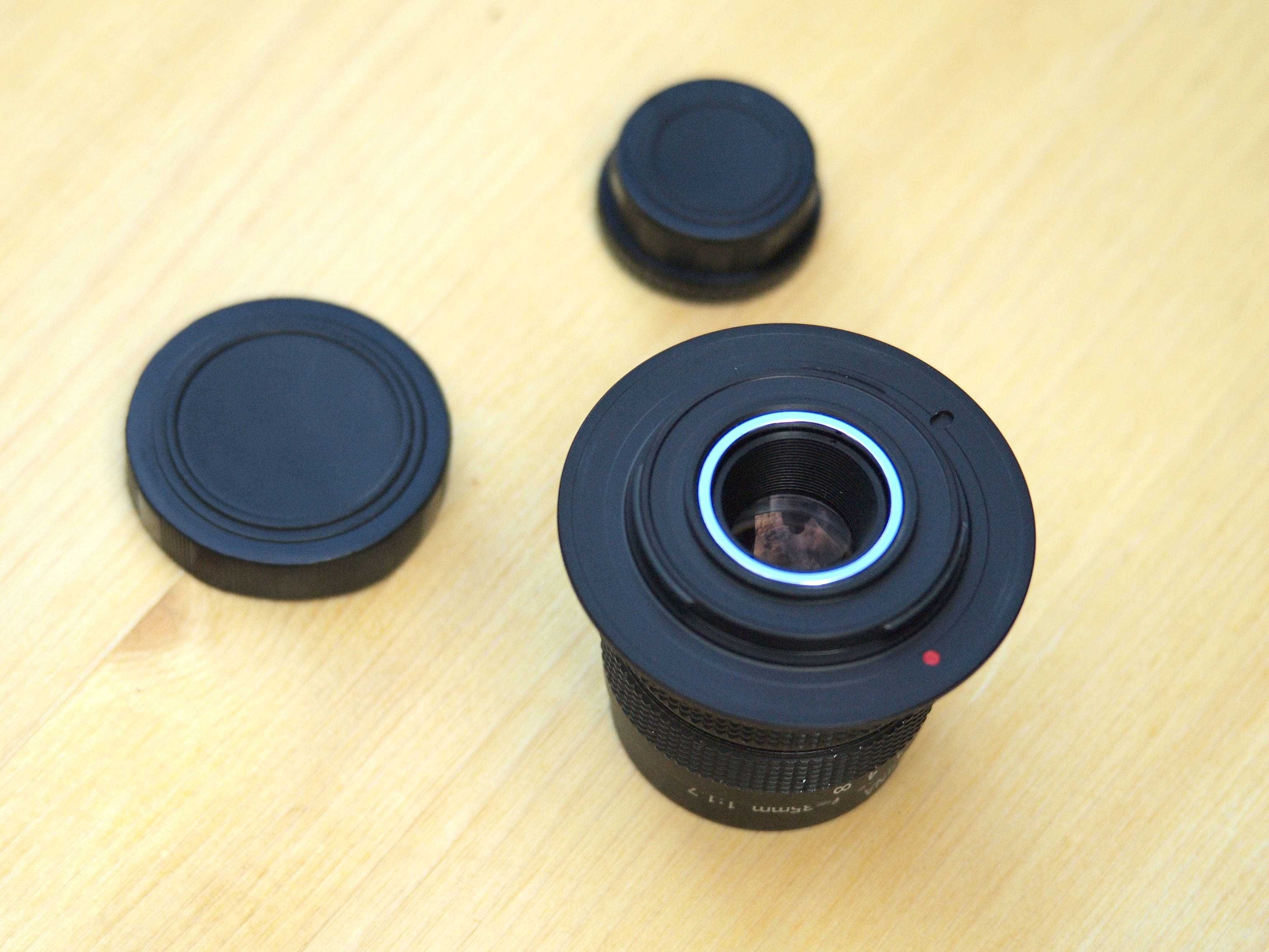 Obiektyw CCTV Fujian 35mm F/1.7  C-Mount / Micro 4/3