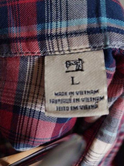Сорочка чоловіча scotch&soda l 48р., бавовна, в клітинку, темна