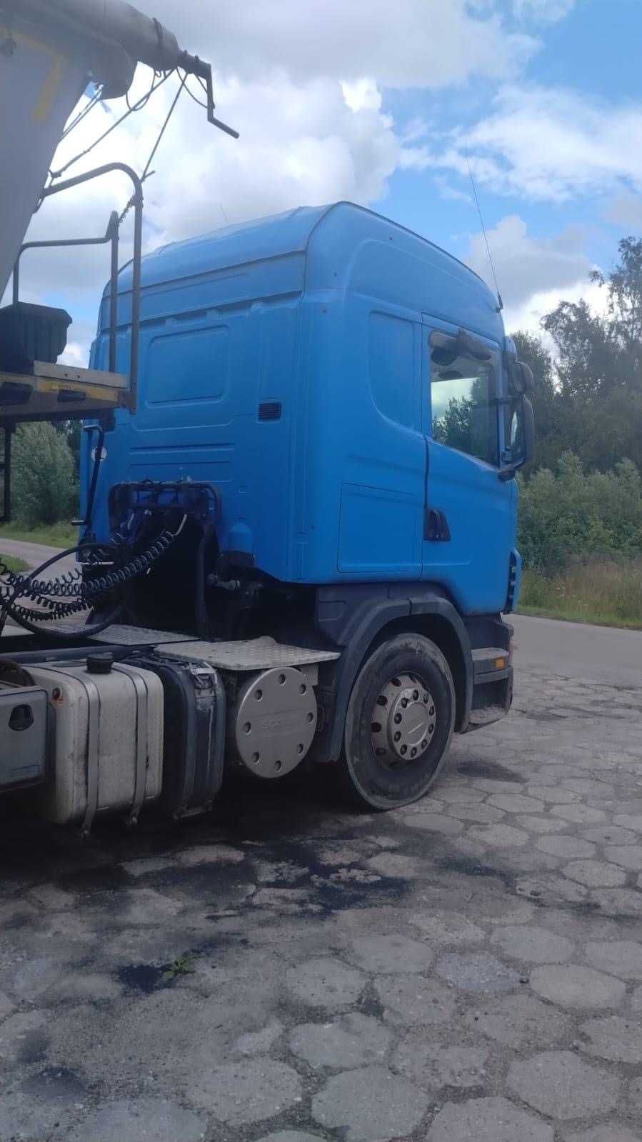Zestaw ciągnik Scania G420 z wywrotką InterCars 42m3