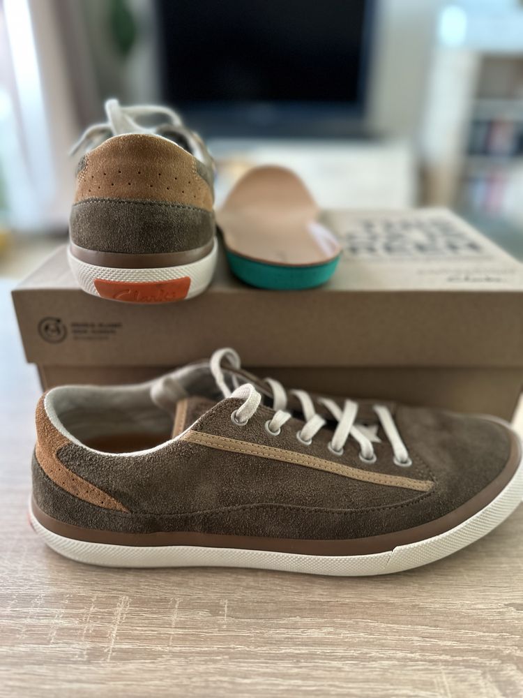 Clarks skora zamsz w bdb. Stanie