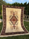 Designerski dywan kaszmirowy perski Indo Taba 300x205 galeria 11 tyś